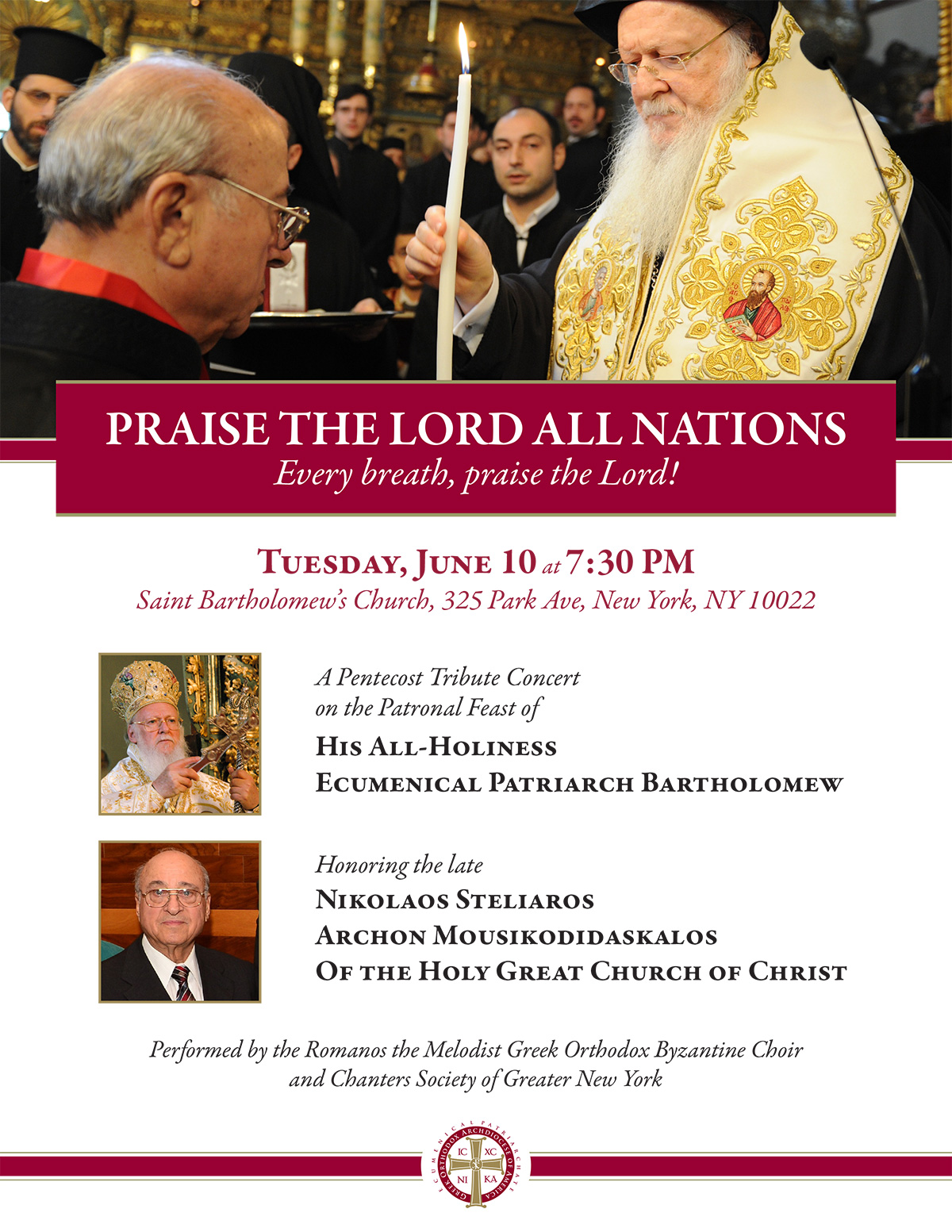 Pentecost Tribute Concert