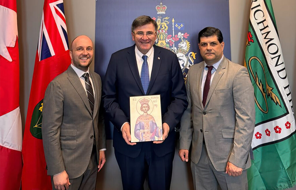 Archons Evagelos Sotiropoulos and Theodore Papadatos traveled to Canada’s capital and met with parliamentarians for discussions on the Ecumenical Patriarchate.