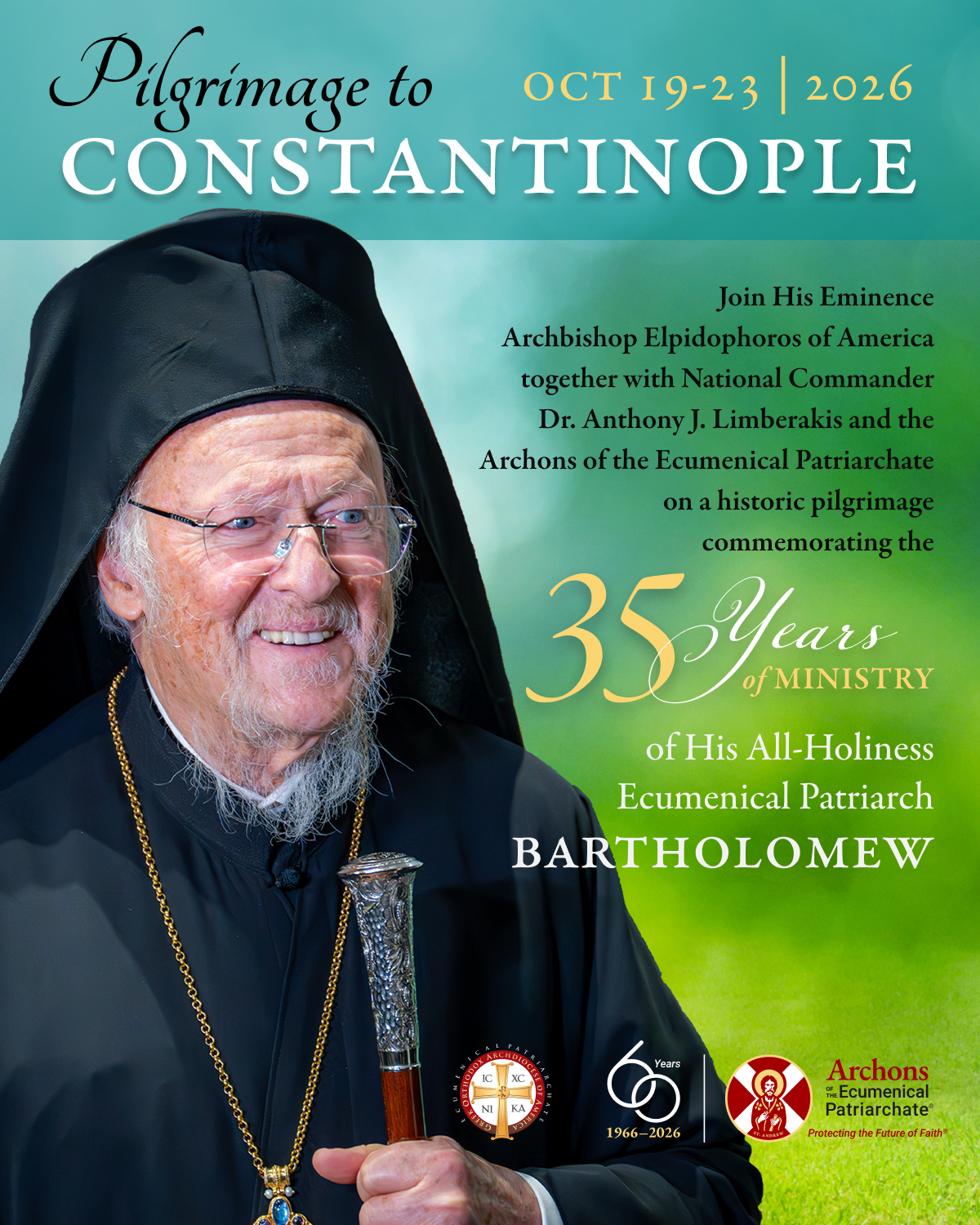 2026 Pilgrimage to Constantinople