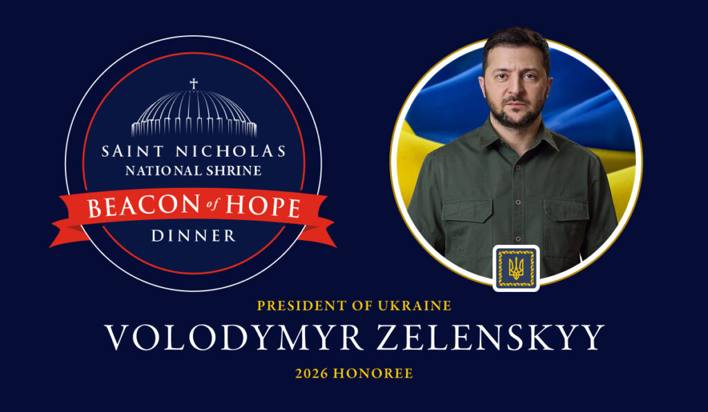 Beacon of Hope honoring Zelenskyy