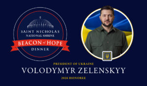 Beacon of Hope honoring Zelenskyy