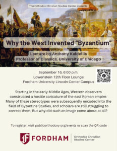 Fordham University Lecture