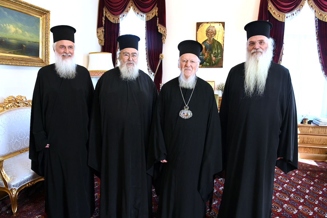 At the Ecumenical Patriarchate, the newly elected Metropolitan ...